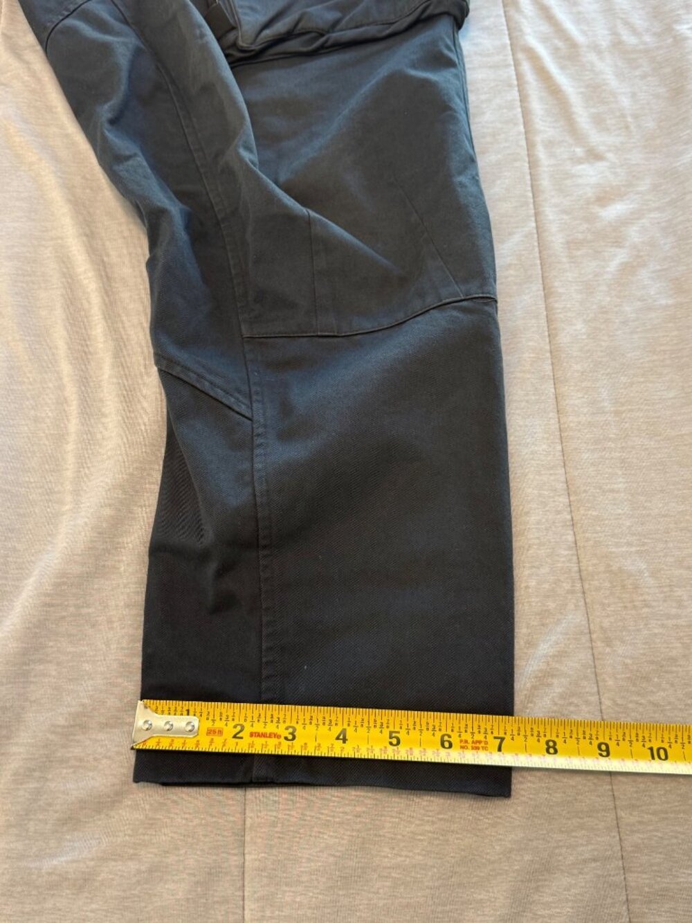 Nike ACG Woven Cargo Pants Men Medium Black Belted Paratrooper Errolson Hugh - Picture 12 of 13